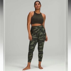 Lululemon Align High-Rise Pant with Pockets 25" Heritage 365 Camo Medium Olive